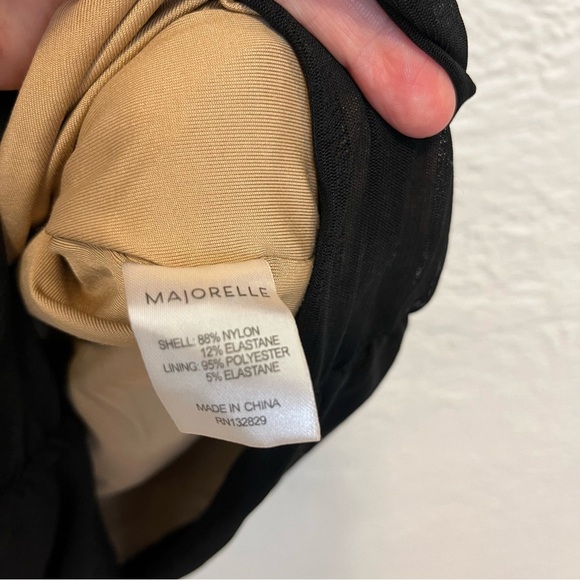 Majorelle Revolve Mesh Dress Black XS Extra Small - Picture 8 of 9